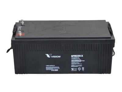 Batteri 12V/230Ah Monoblock AGM high-end 12V 266Ah