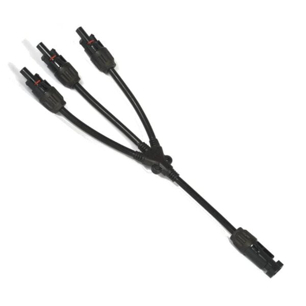 PV parallel connector 1M/3H patch cord version | 6mm |1000V | same diameter as MC4 LCY1M3H