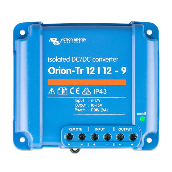 Convertitore CC/CC isolato Victron Orion-TR 12/12-9 (110 W).