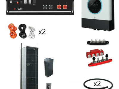Hight Kit with 7.5kW and 37kWh inverter from Almto. and 40kW