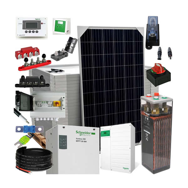 Kit isolé SolarPack OGP18 - 6,8 kW 48 V 24,3 kW-jour