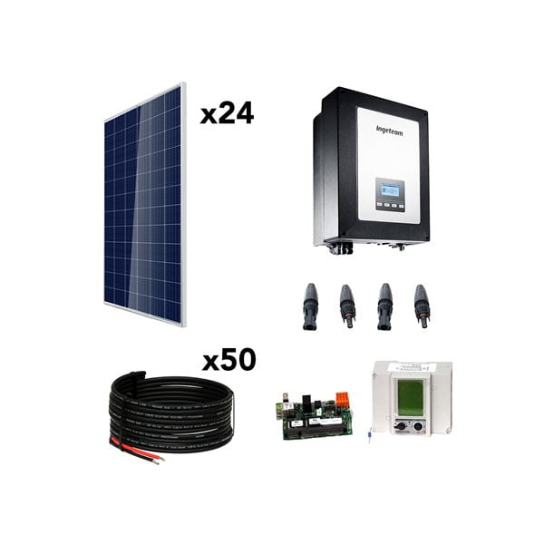 Kit autoconsommation monophasé SolarPack SCP14 6kW