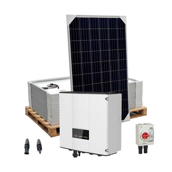 Solarstrom-Kit für AC 2CV-Pumpen 1x230V