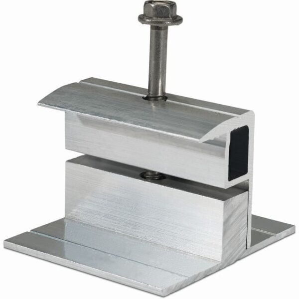 NOVOTEGRA End clamp for flat roof FR II