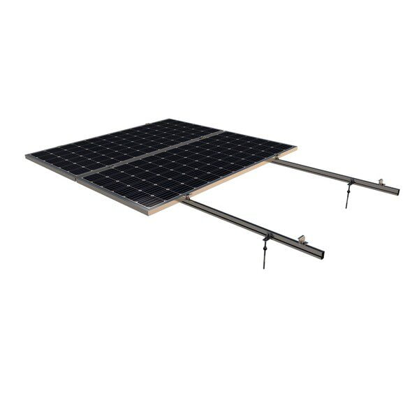 KIT SUNFER 01V6 para telhado de telha com parafusos. Módulo vertical 6 fotovoltaicos (01V6)