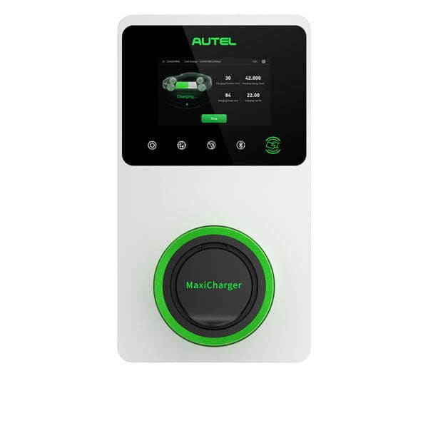 Autel Europe MaxiCharger AC 22kW Socket connection 4G LCD screen