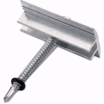 Pinza intermedia para cubierta plana FR II