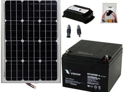 Kit aislada SolarPack OGP01 190W 12V día