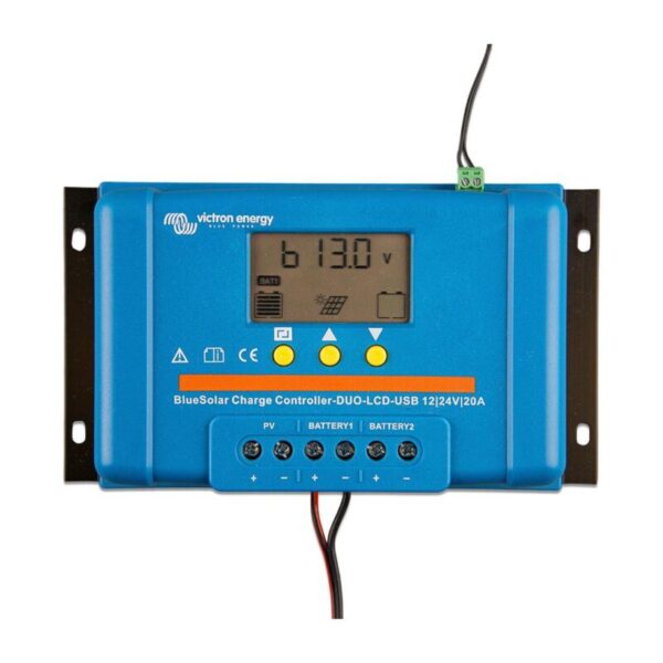 Controlador de carga BlueSolar PWM-LCD&USB 12/24V-5A