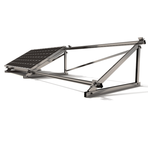 SUNFER 11H1 30º Kit de triangulo para 1 módulos para chapa o correas. Horizontal (11H1 30º)