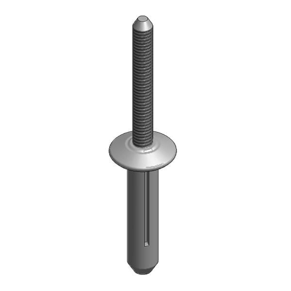 Valk Remache de aluminio 6.3x23.4 mm para perfil trap
