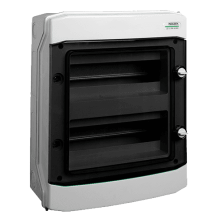 CHINT CAJA DE PLASTICO IP65 12M PUERTA TRANSPARENTE