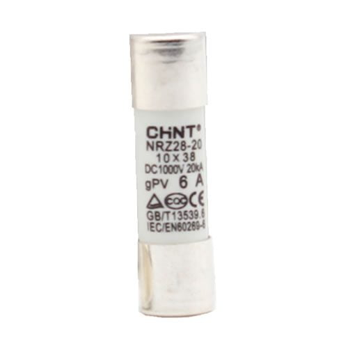 CHINT FUSIBLE CILINDRICO DC – 10X38 – 16A – 1000V – 20KA