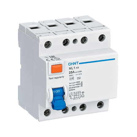 CHINT INTERRUPTOR DIFERENCIAL SUPERINMUNIZADO AC 2P 40A CLASE ASI 300MA