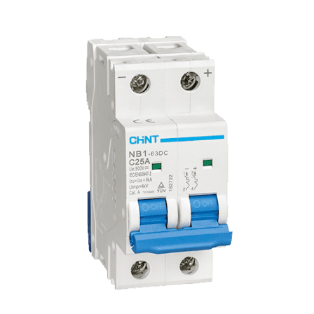 CHINT INTERRUPTOR MAGNETOTERMICO DC P A TIPO C V