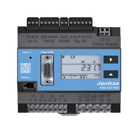 JANITZA ANALIZADOR UMG 604 PRO