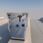 SUNFER S Rail corto para chapa trapezoidal pcs