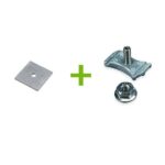 NOVOTEGRA KIT Accesorios para optimizadores y microinversores en railes C