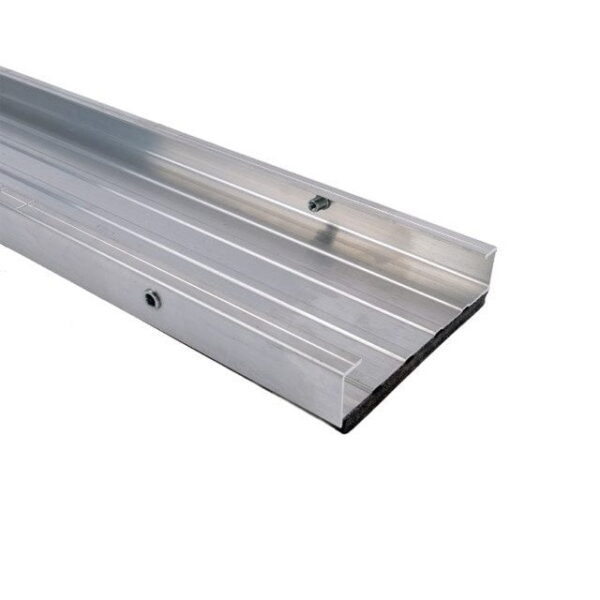 NOVOTEGRA Rail base mm para el sistema E O de cubierta plana FR III