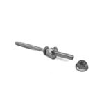 NOVOTEGRA Tornillo dobre rosca para acero M mm