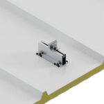 SUNFER H Soporte coplanar microrail fijacion a chapa para cubierta sandwich modulos horizontal