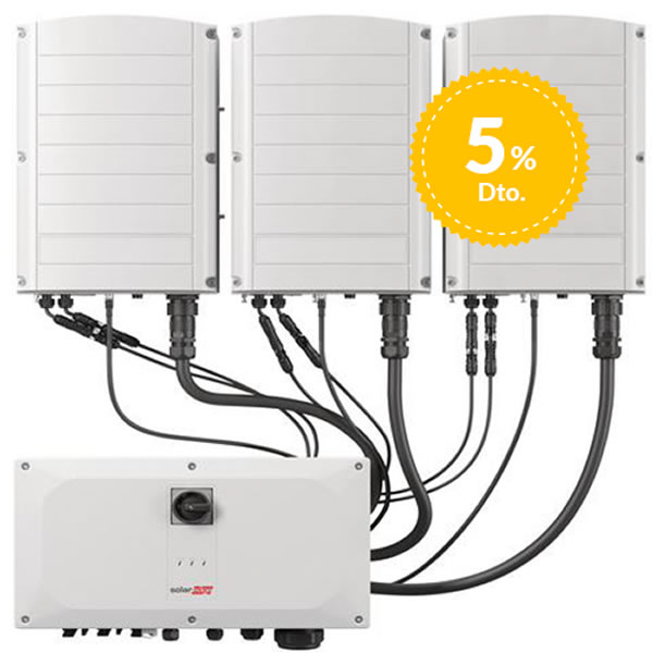 SOLAREDGE Synergy Manager 3Ph 66.6kW Base MC4DC SPD Sin opcion pre commissioning
